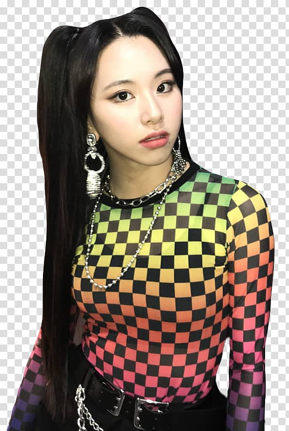 Chaeyoung TWICE transparent background PNG clipart