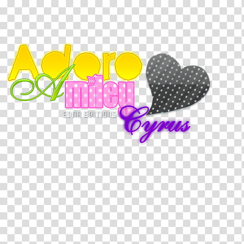 Adoro a Miley Cyrus transparent background PNG clipart