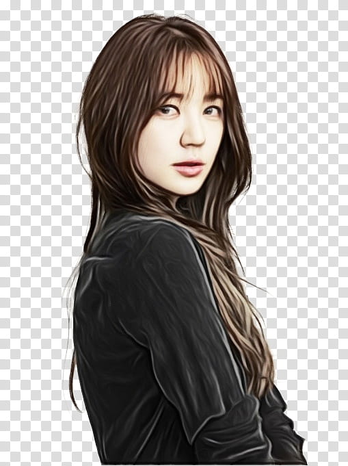 Korean, Yoon Eunhye, Bangs, Hairstyle, Long Hair, Pixie Cut, Hair Permanents Straighteners, Korean Language transparent background PNG clipart