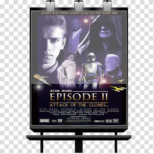 PostAd  Star Wars Episode  Attack Of The , Star Wars II Attack Of The Clones  icon transparent background PNG clipart
