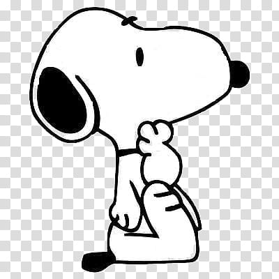 Snoopy transparent background PNG clipart