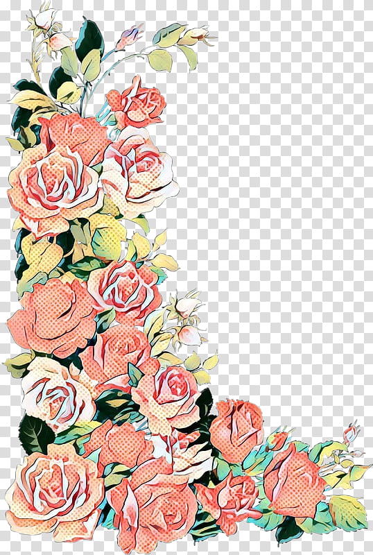 Pink Flower, Pop Art, Retro, Vintage, Floral Design, Garden Roses, Cut Flowers, Flower Bouquet transparent background PNG clipart