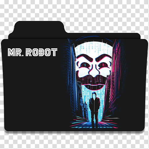 Mr Robot Folder Icon, Mr. Robot () transparent background PNG clipart