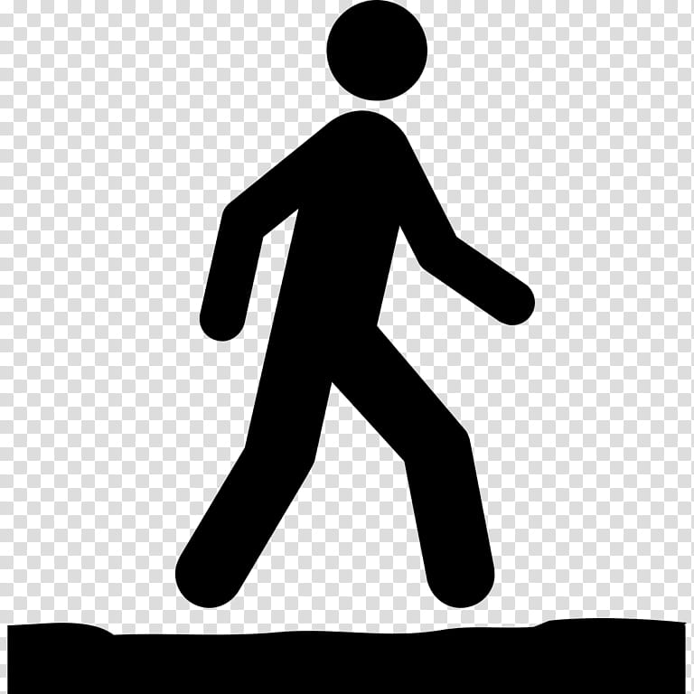 Walking Silhouette, Drawing, Stick Figure, Pedestrian, Standing, Human, Logo, Symbol transparent background PNG clipart