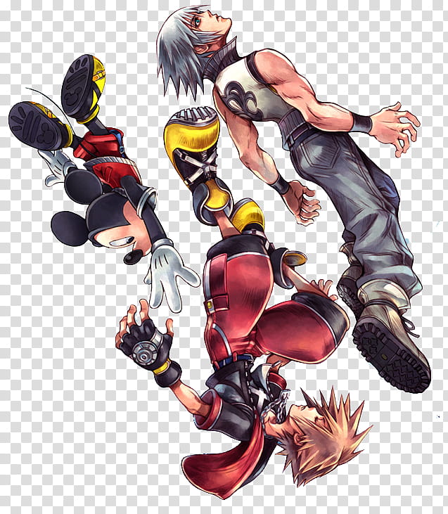 KHD group render, Kingdom Hearts game characters illustration transparent background PNG clipart