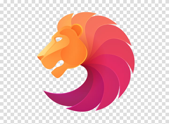 Golden Ratio, Lion, Logo, Drawing, Orange, Circle transparent background PNG clipart