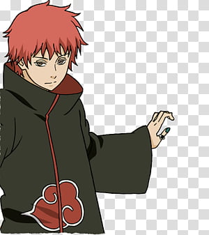 Naruto Shippuden, Sasori (Akatsuki), Naruto character transparent background  PNG clipart