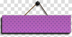 Letreros Decorados, purple polka-dot signage transparent background PNG clipart