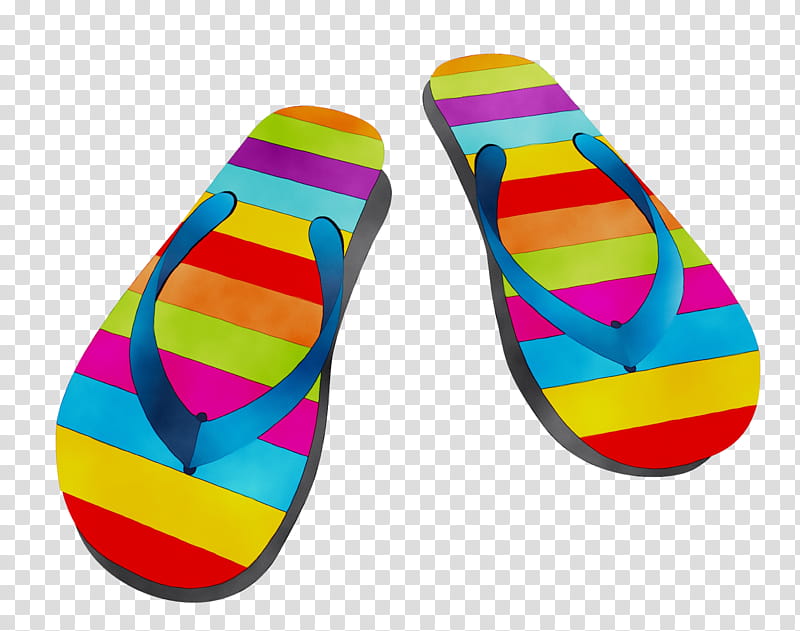 Flipflops Footwear, Slipper, Shoe, Yellow, Sandal transparent background PNG clipart