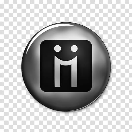 Silver Button Social Media, diigo logo square webtreatsetc icon transparent background PNG clipart