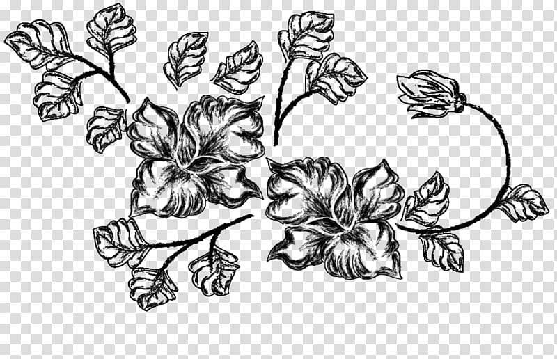 Spring flowers , black flowers art transparent background PNG clipart