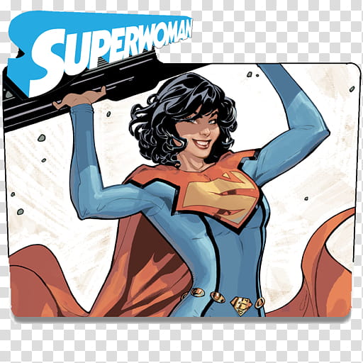 DC Rebirth Icon v, Superwoman transparent background PNG clipart