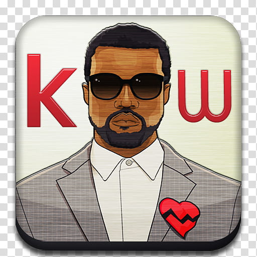 Flurry Kanye West transparent background PNG clipart
