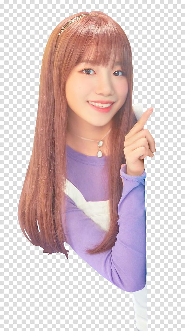 YURI COLOR IZ IZ ONE transparent background PNG clipart