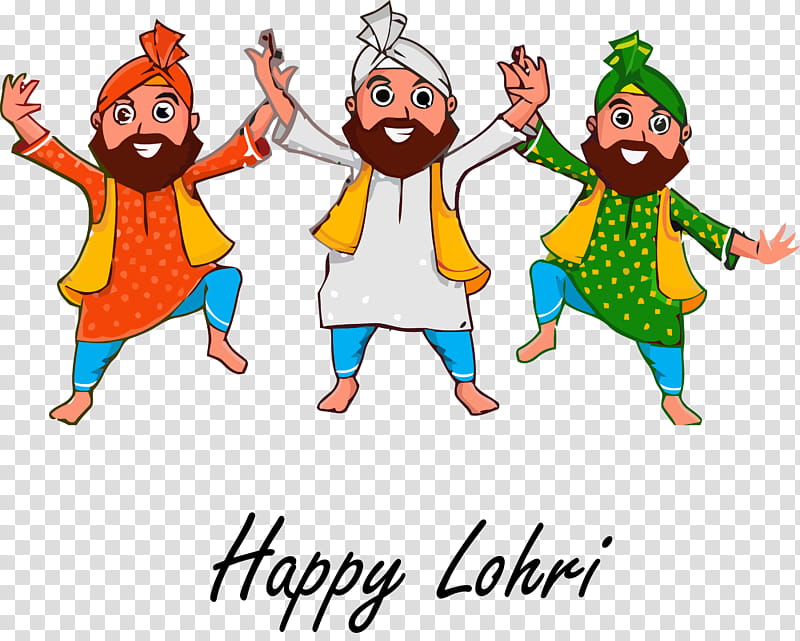 lohri happy lohri, Cartoon, Celebrating, Fun, Child, Playing With Kids transparent background PNG clipart