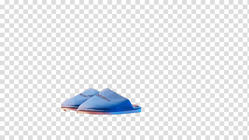 , pair of blue house slippers transparent background PNG clipart