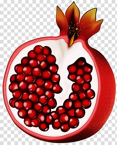 pomegranate natural foods fruit red superfruit, Plant, Berry, Superfood transparent background PNG clipart