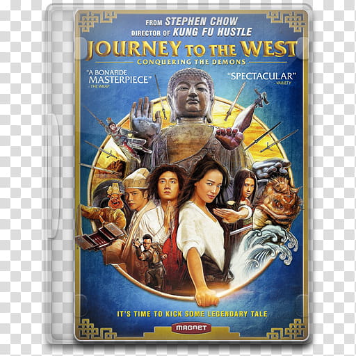 Movie Icon , Journey to the West, Journey to the West DVD case screenshot transparent background PNG clipart