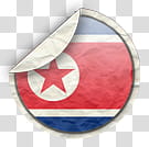 world flags, Korea, North icon transparent background PNG clipart
