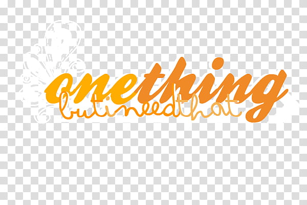 Textos, orange and yellow one thing text transparent background PNG clipart