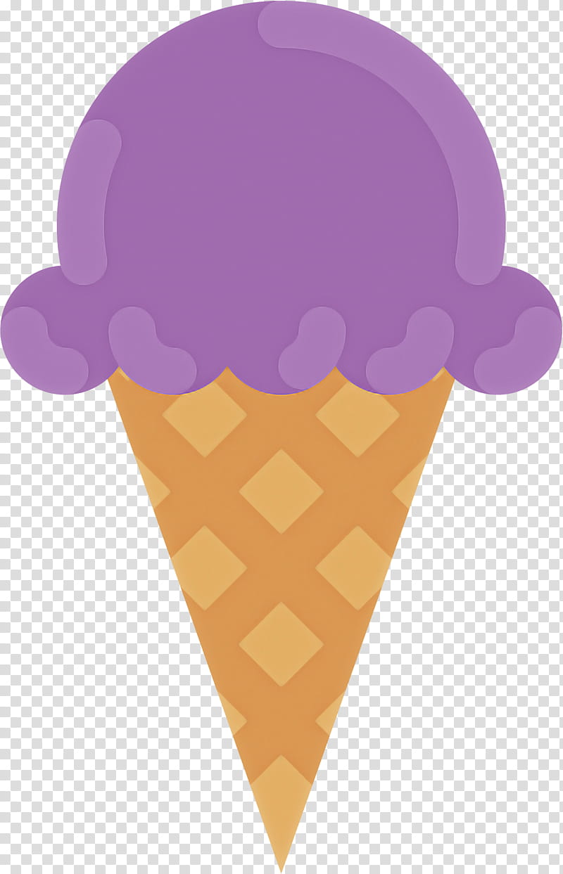 Ice cream, Ice Cream Cone, Purple, Dessert, Violet, Frozen Dessert, Food, Sorbetes transparent background PNG clipart