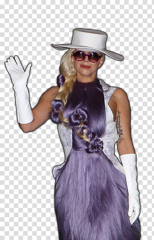 LADY GAGA LOS SIMPSON transparent background PNG clipart