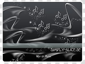 Way of Music, Simply Alice.De card transparent background PNG clipart