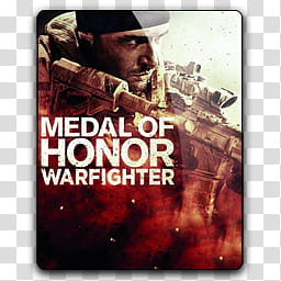 Zakafein Game Icon , Medal of Honor Warfighter, Medal of Honor Warfighter DVD case transparent background PNG clipart