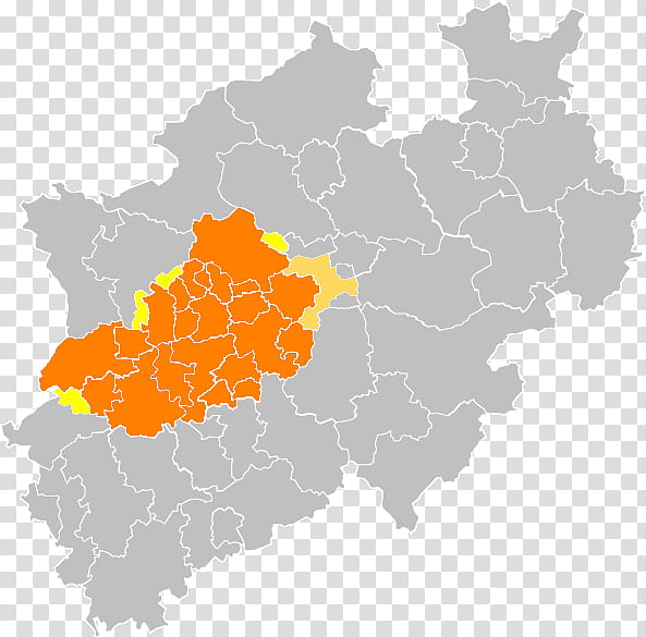 Map, Dortmund, Ruhr, Rhineruhr, Cologne, North Rhinewestphalia, Germany, Orange transparent background PNG clipart