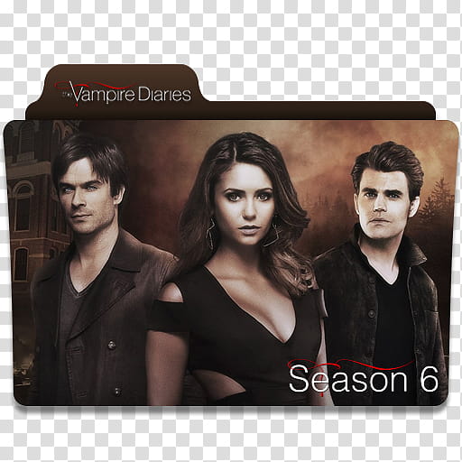 The Vampire Diaries   Folder Icons, Season  (-) transparent background PNG clipart