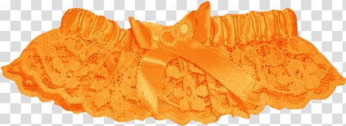 Garter Orange transparent background PNG clipart