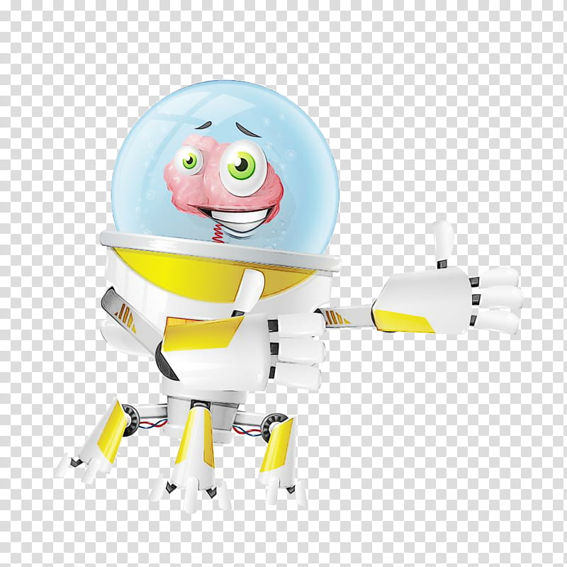 Baby toys, Watercolor, Paint, Wet Ink, Robot, Astronaut, Action Figure, Technology transparent background PNG clipart