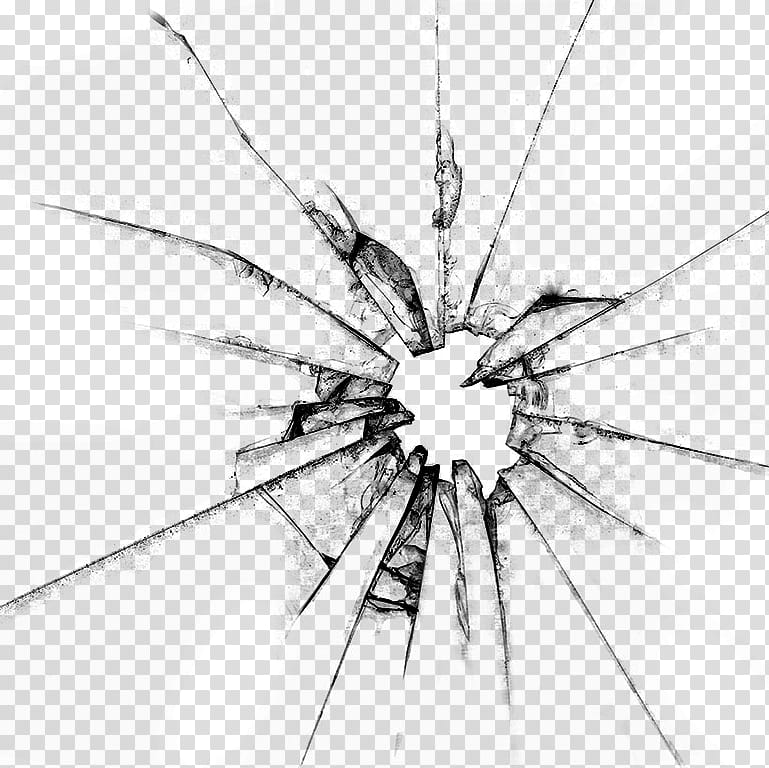 Cristal Roto, shattered glass transparent background PNG clipart