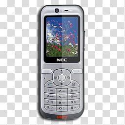 NEC Phones Icons ,  transparent background PNG clipart