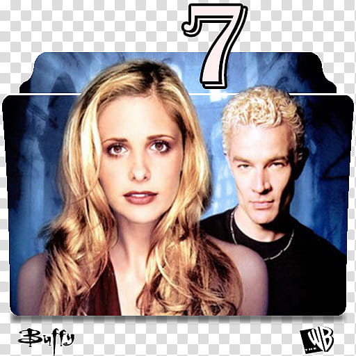 Buffy the Vampire Slayer series and season folder , Buffy S ( icon transparent background PNG clipart