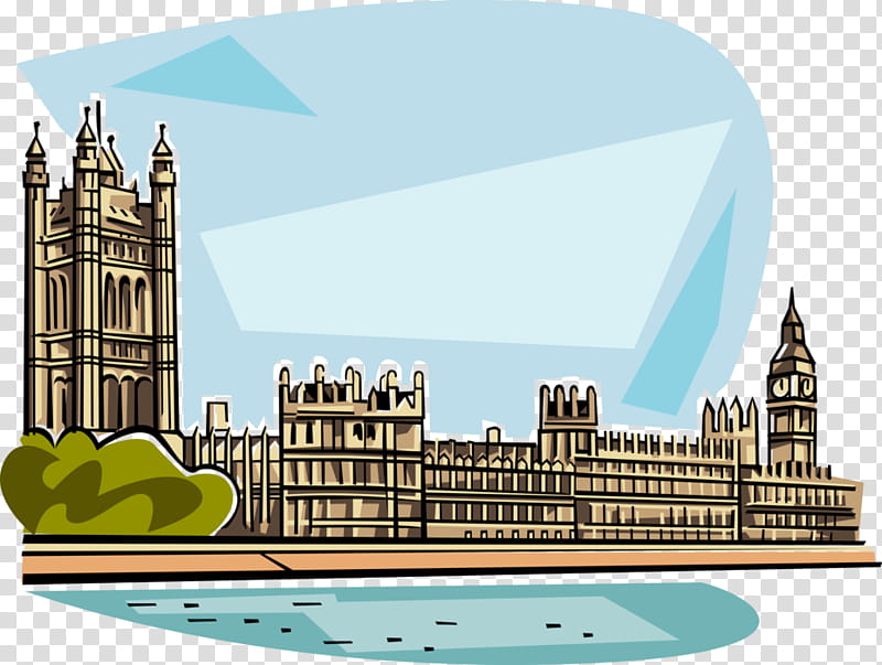 London Skyline, Palace Of Westminster, Big Ben, House, Parliament Of The United Kingdom, Cottage, Interior Design Services, Landmark transparent background PNG clipart