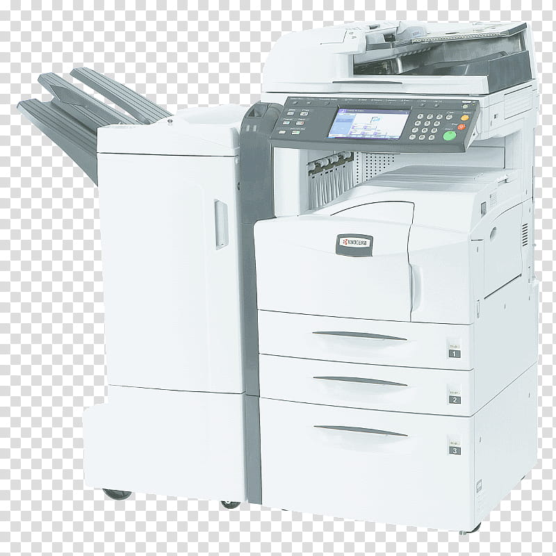 Color, Kyocera, Multifunction Printer, copier, Toner Cartridge, Scanner, Product Manuals, Kilometer transparent background PNG clipart