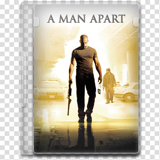 Movie Icon Mega , A Man Apart, A Man Apart DVD case transparent background PNG clipart