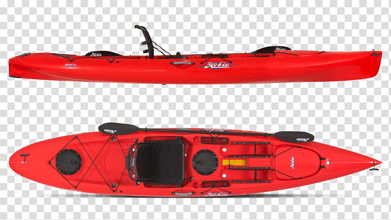 Boat, Sea Kayak, Hobie Mirage Revolution 16, Hobie Quest 13, Hobie Mirage Outback, Kayak Fishing, Paddle, Boating transparent background PNG clipart