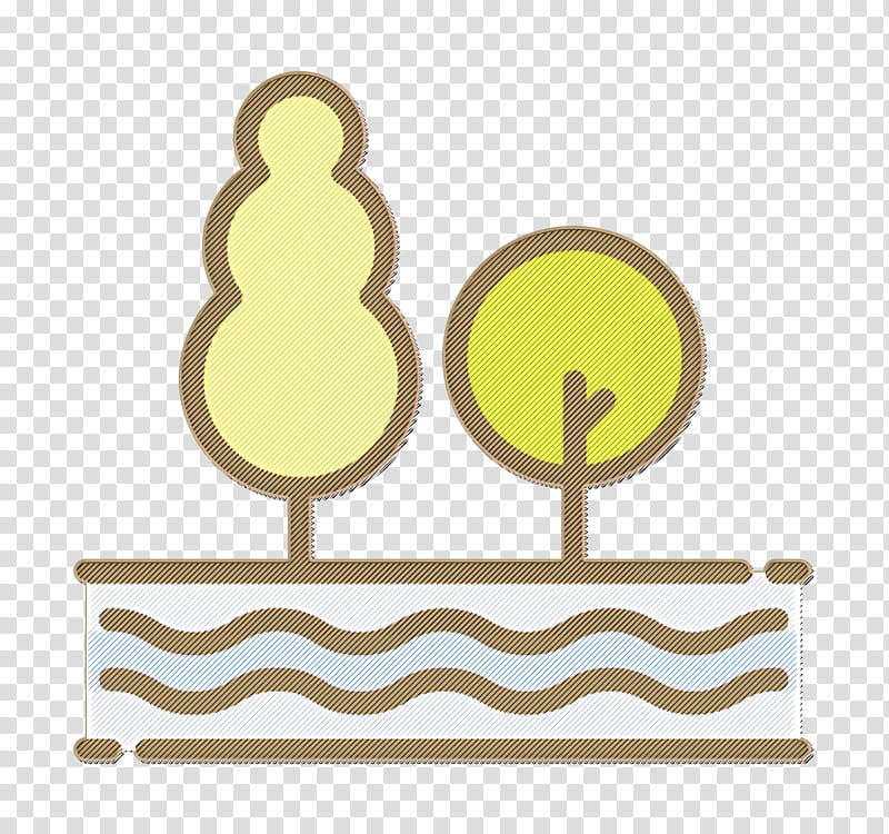 River icon Nature icon Tree icon, Yellow, Furniture, Rectangle transparent background PNG clipart
