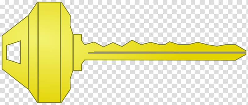 House, Lock And Key, Computer Software, Yellow, Line, Tool Accessory transparent background PNG clipart
