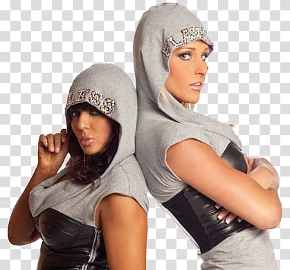 WWE LayCool  transparent background PNG clipart