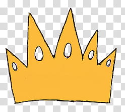 yellow crown transparent background PNG clipart