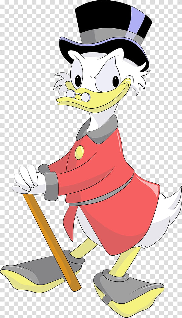 Scrooge McDuck transparent background PNG clipart