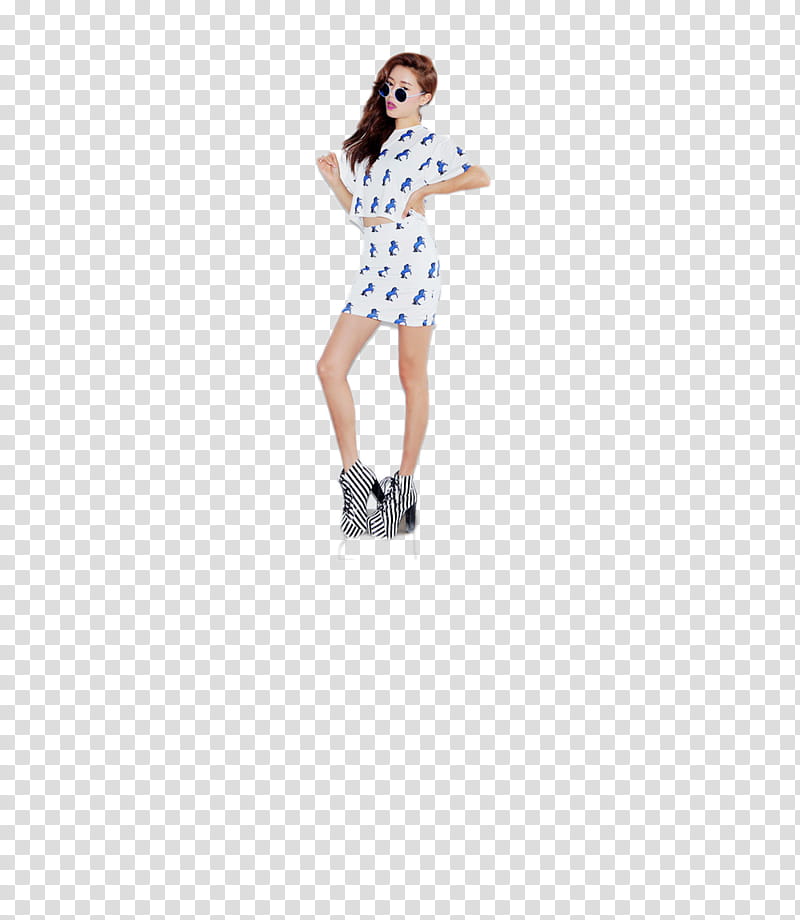 Park Sora stylenada, woman doing akimbo transparent background PNG clipart