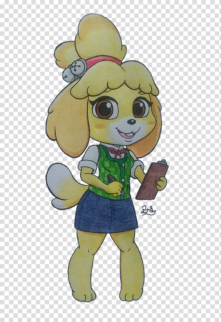 Isabelle Animal Crossing transparent background PNG clipart