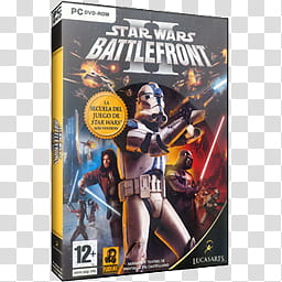 Battlefront  DVD Case Icon, BATTLEFRONT  X transparent background PNG clipart