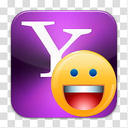 Quadrat icons, yahoo, Yahoo Mail logo transparent background PNG clipart