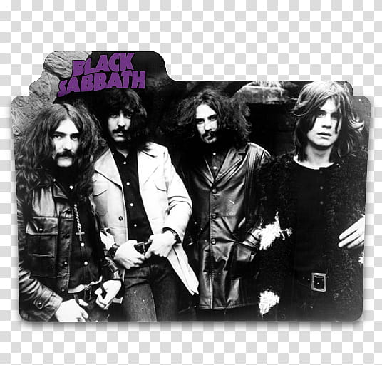 Black Sabbath Folders, Black Sabbath band transparent background PNG clipart