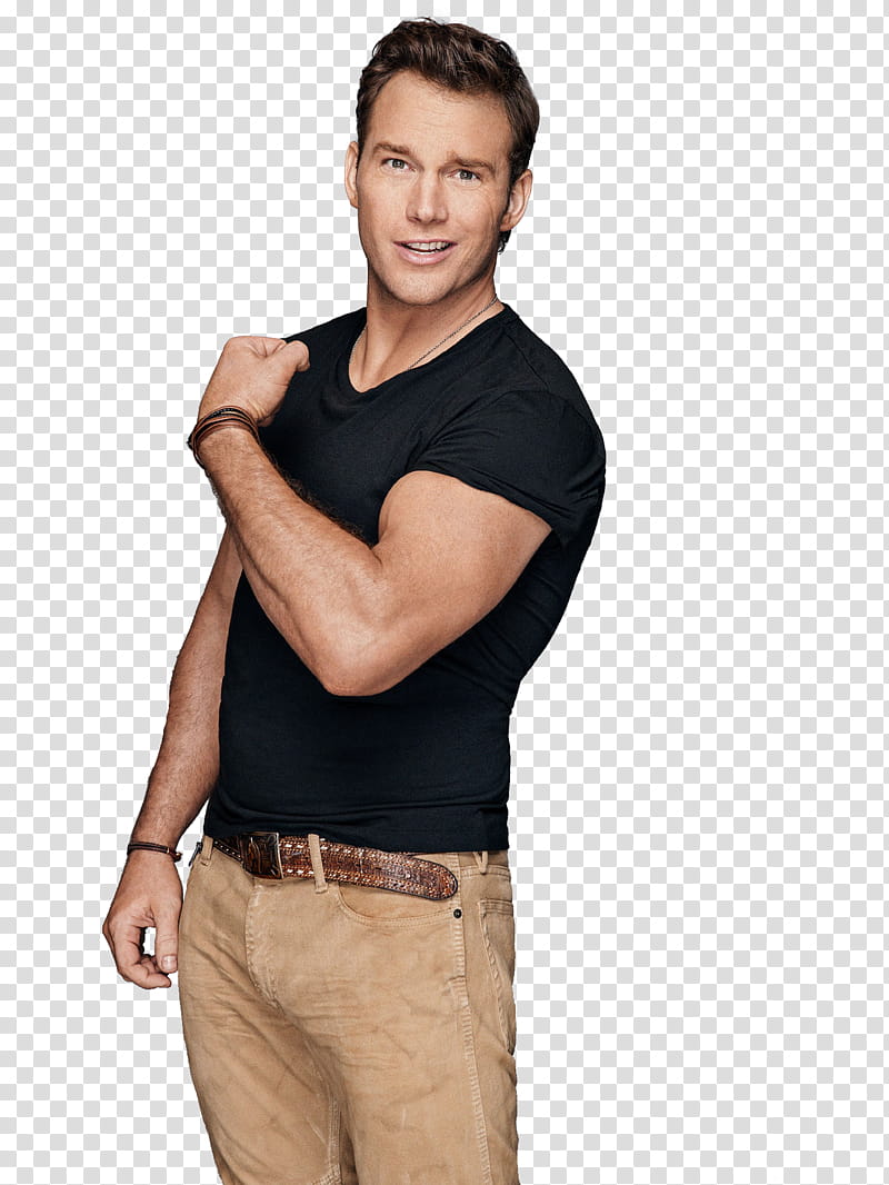 Chris Pratt, confident () transparent background PNG clipart